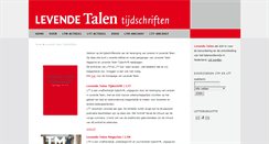 Desktop Screenshot of lt-tijdschriften.nl